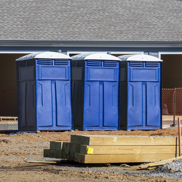 what is the expected delivery and pickup timeframe for the porta potties in Willsboro New York